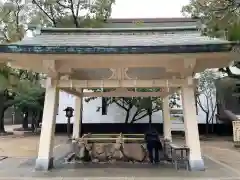 湊川神社の手水