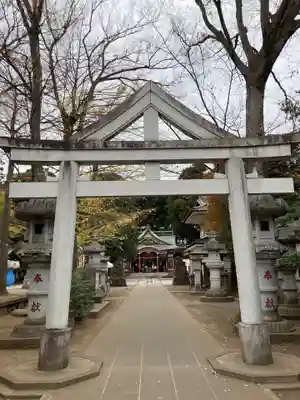日枝神社水天宮の鳥居