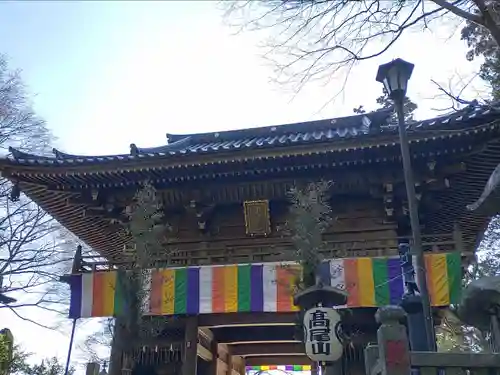 高尾山薬王院の山門・神門