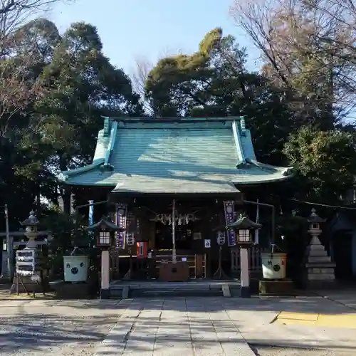高円寺天祖神社の本殿・本堂
