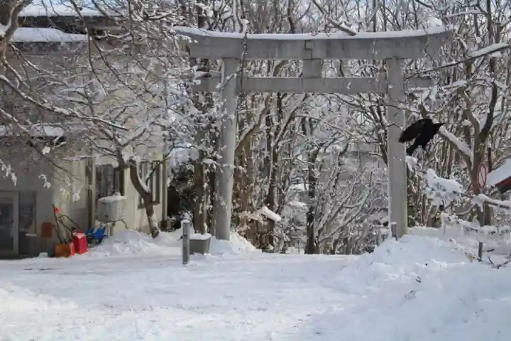 釧路一之宮 厳島神社の鳥居