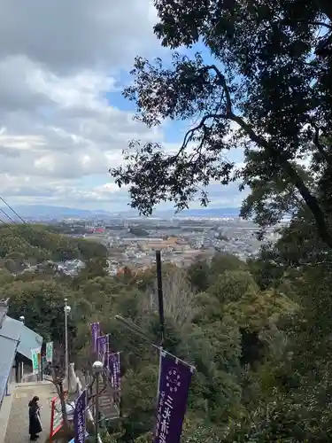 星田妙見宮の景色