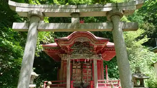 忍路神社の鳥居