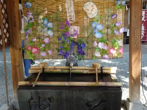 川越熊野神社の手水舎