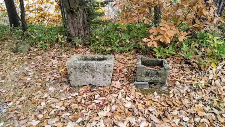 美馬牛神社の手水舎
