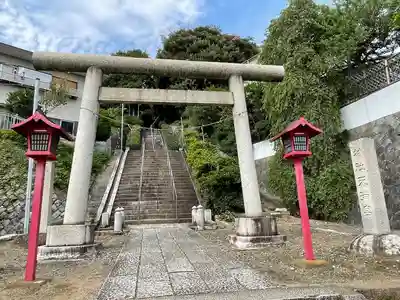 高田天満宮の鳥居