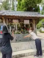 三津厳島神社の手水舎