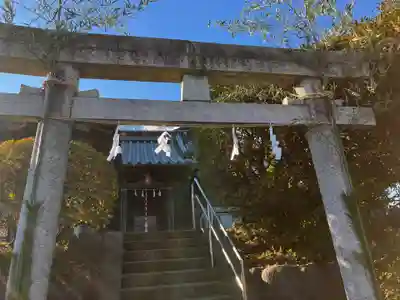 神明神社の鳥居
