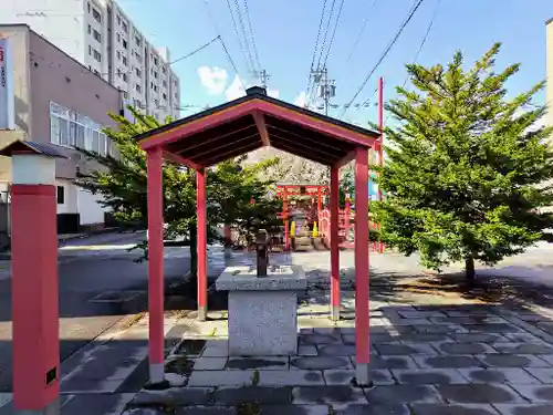 旭川銀座弁天神社の手水舎