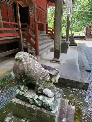 椋神社の狛犬