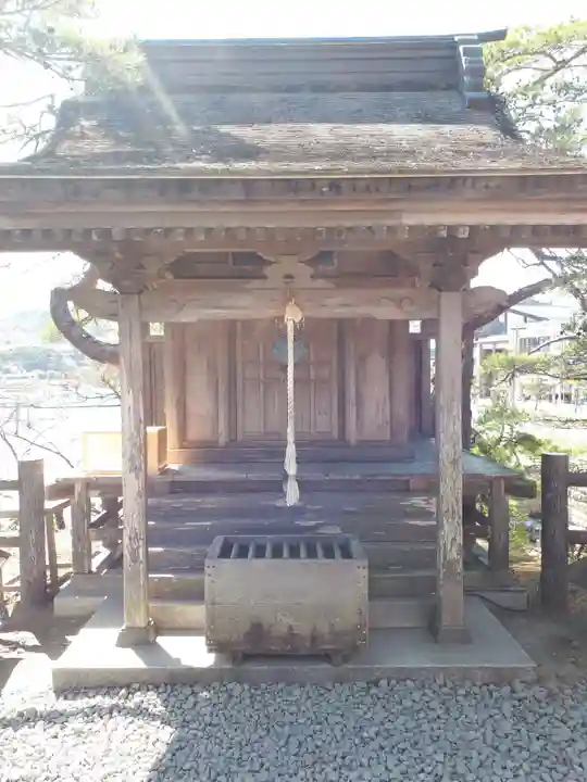 瑞巌寺五大堂の末社・摂社