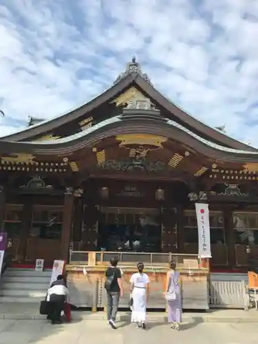 湯島天満宮の本殿・本堂