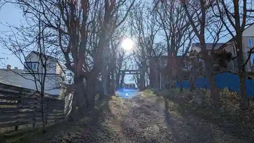 釧路一之宮 厳島神社の景色