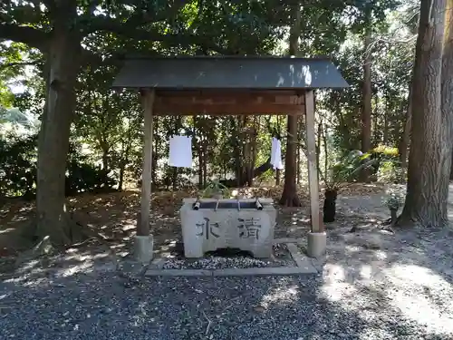 乙川白山神社の手水舎