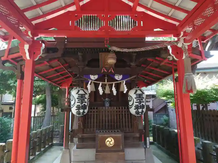 葛飾氷川神社の末社・摂社