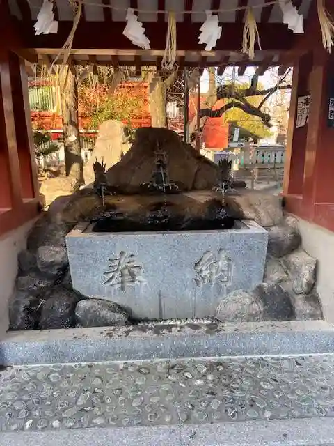 浅草神社の手水舎