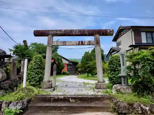 武甲山御嶽神社里宮の鳥居