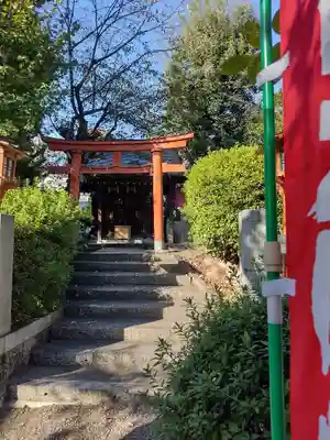 磯良神社(疣水神社)の鳥居