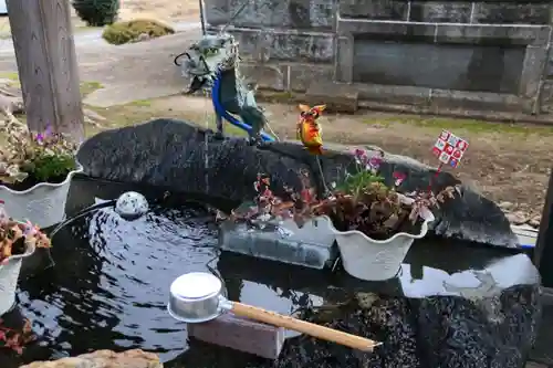 多田野本神社の手水