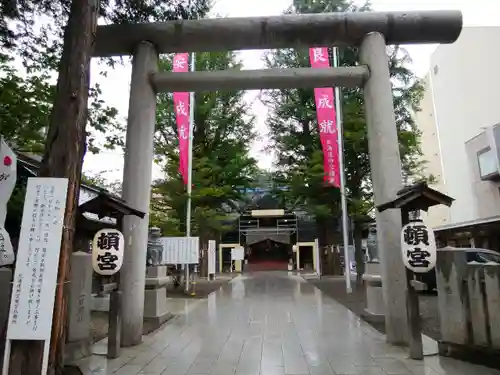 北海道神宮頓宮の鳥居