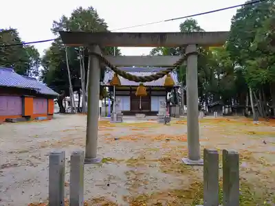 神明社（徳永町）の鳥居