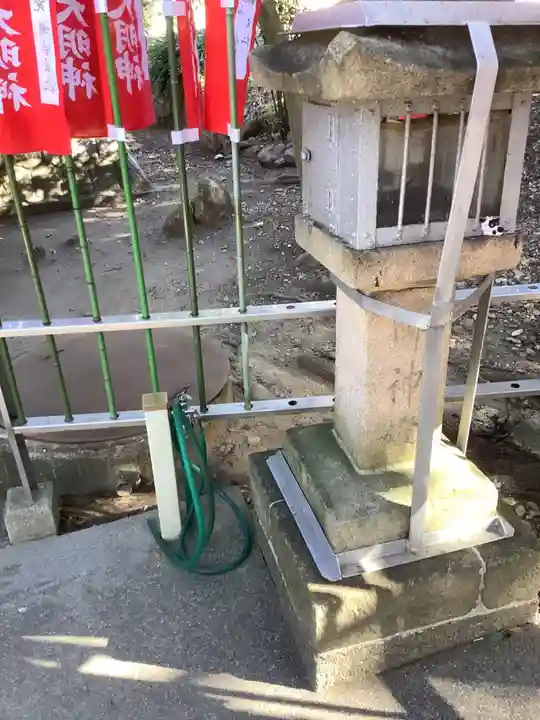 五社稲荷社の手水舎