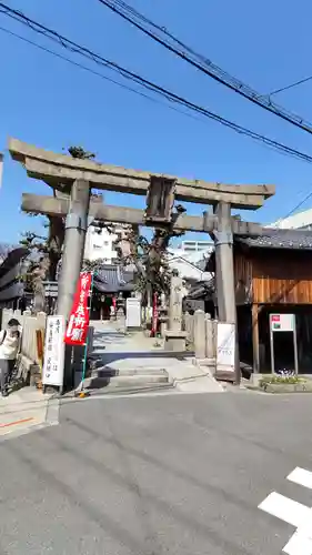 野江水神社の鳥居