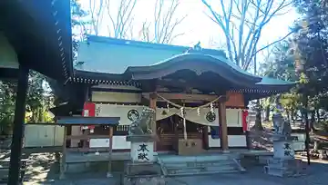 諏訪神社の本殿・本堂