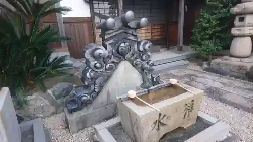 常楽寺の手水舎