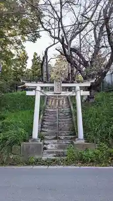 米本浅間神社の鳥居