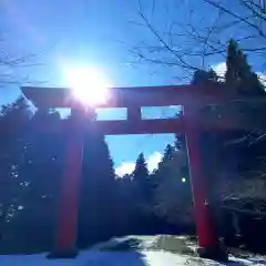 砥鹿神社（奥宮）の鳥居