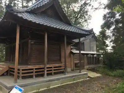 八幡神社（兜山古墳）の本殿・本堂