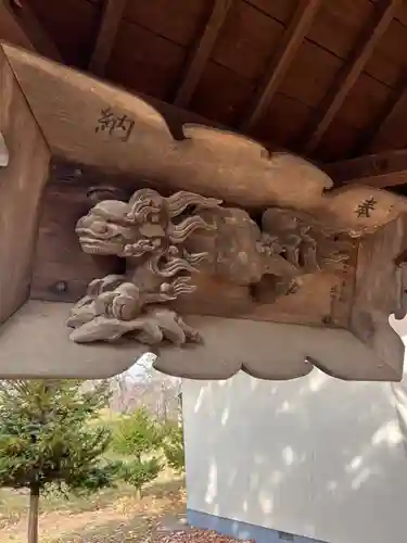 中札内神社の芸術