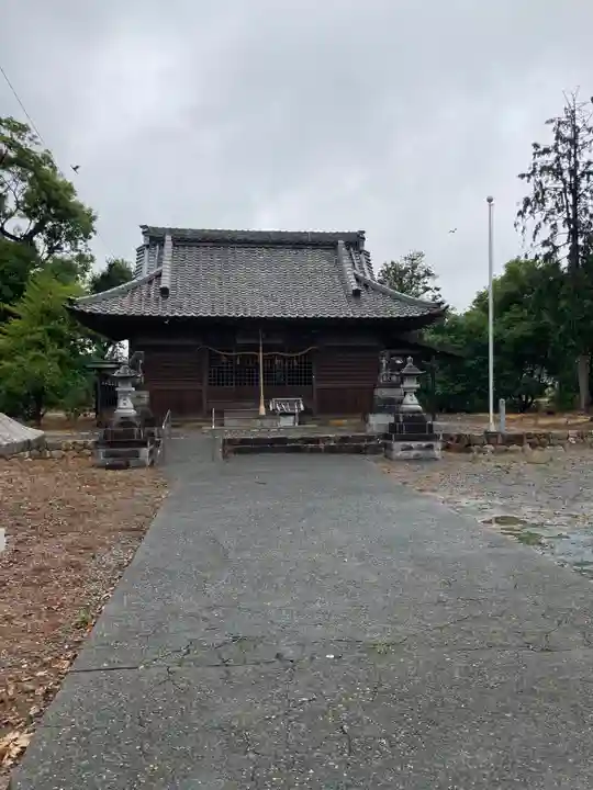 乎豆神社の本殿・本堂