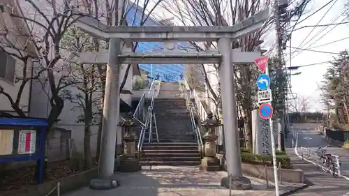 北谷稲荷神社の鳥居