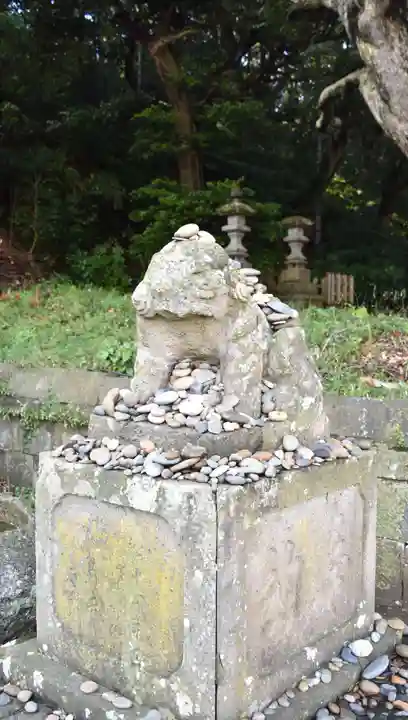 大洗磯前神社の狛犬