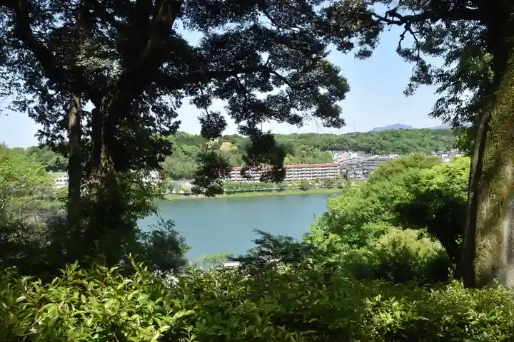石山寺の景色