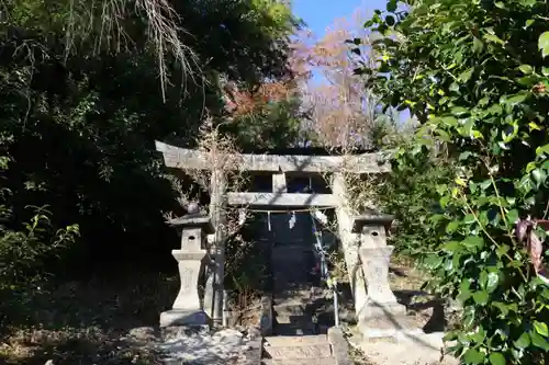 大六天麻王神社の鳥居