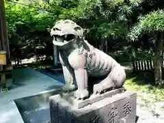 千栗八幡宮の狛犬