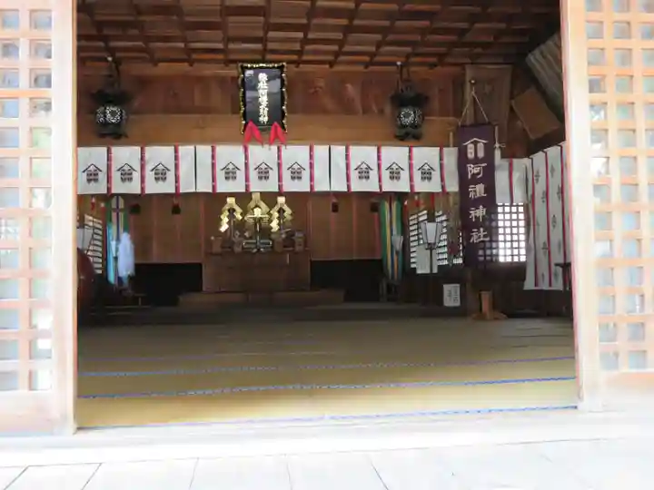 阿禮神社の本殿・本堂