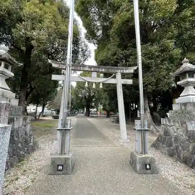 間黒神社(幸心)の鳥居