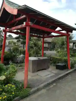 泉竜寺(乙女不動尊)の手水舎