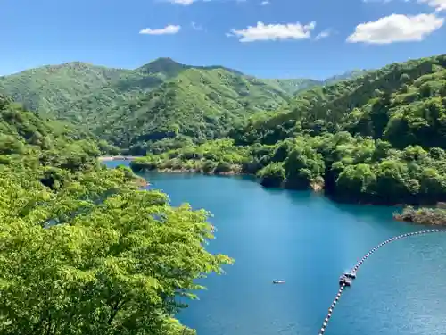 日向見薬師堂の景色