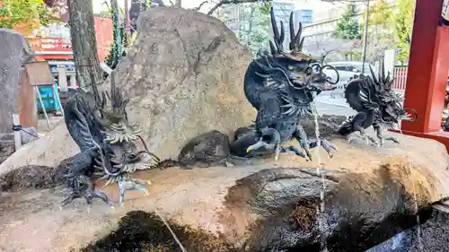 浅草神社の手水舎