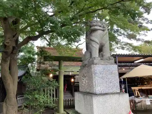 野毛六所神社の狛犬