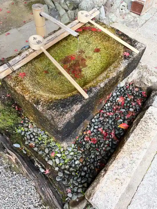 御寺 泉涌寺の手水舎