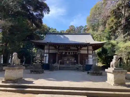 三ケ尻八幡神社の本殿