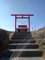 美谷稲荷神社の鳥居