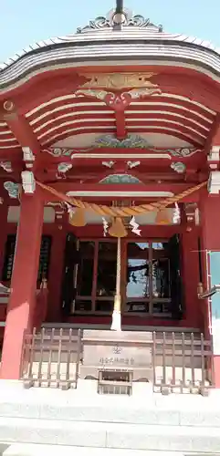 柏諏訪神社の本殿・本堂