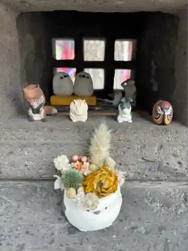 札幌諏訪神社の像